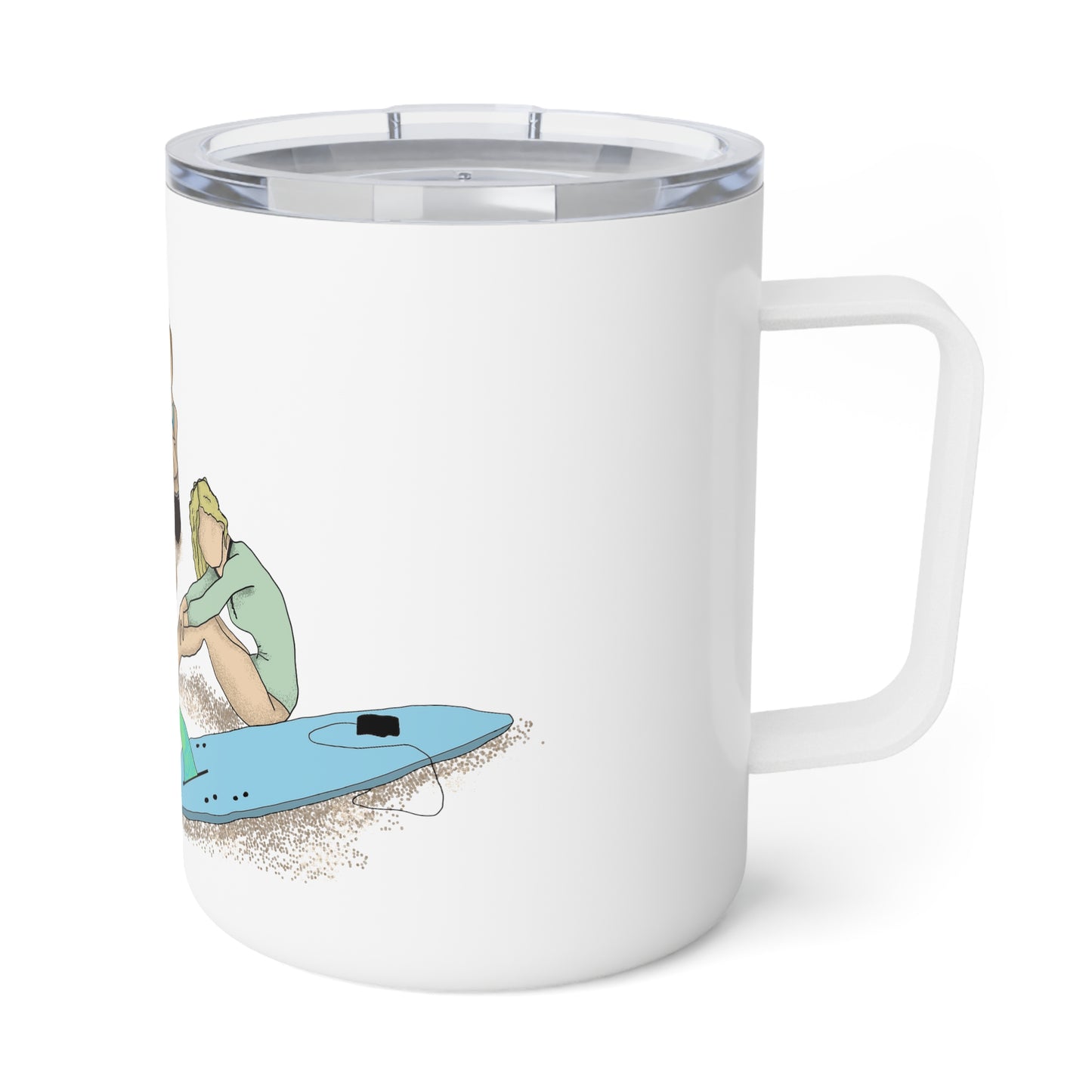 Jetty Surf Tribe Insulated Travel Mug, 10oz