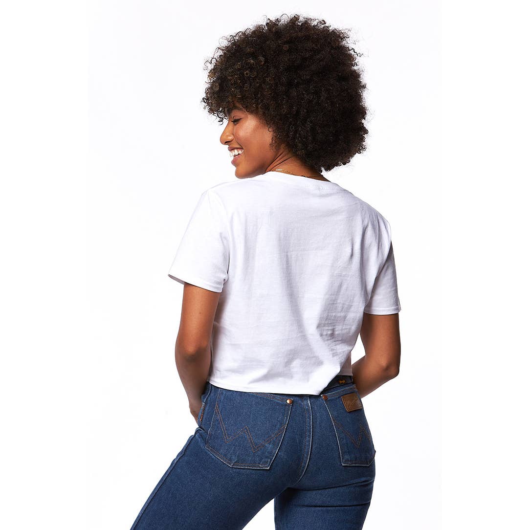 Wild.Rooted.Unbound. Relaxed Fit Cropped Streetwear Tee