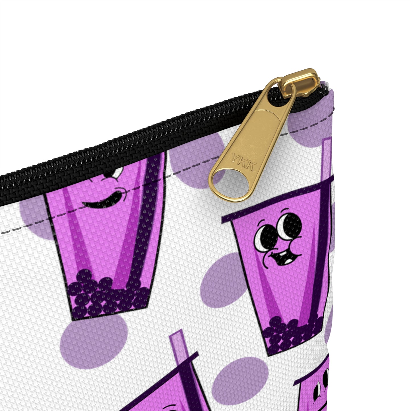Ube Bubble Tea Accessory Pouch