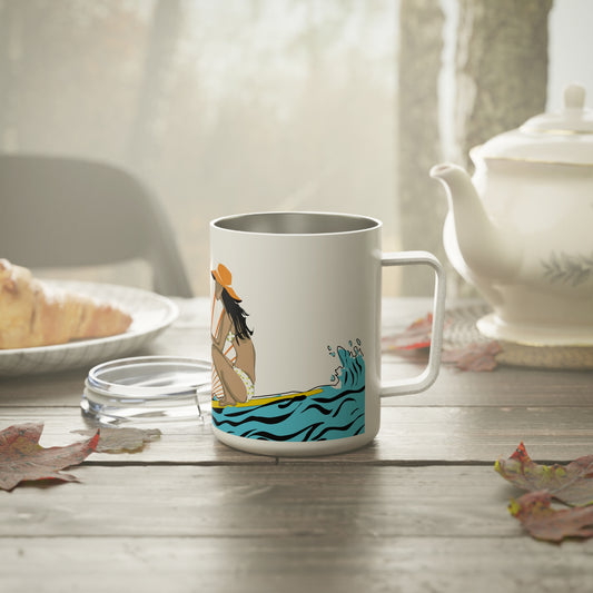 Dawn Patrol Coffee Insulated Coffee Mug, 10oz