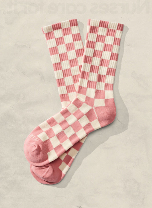 Youth Weld Mfg Checkered Socks