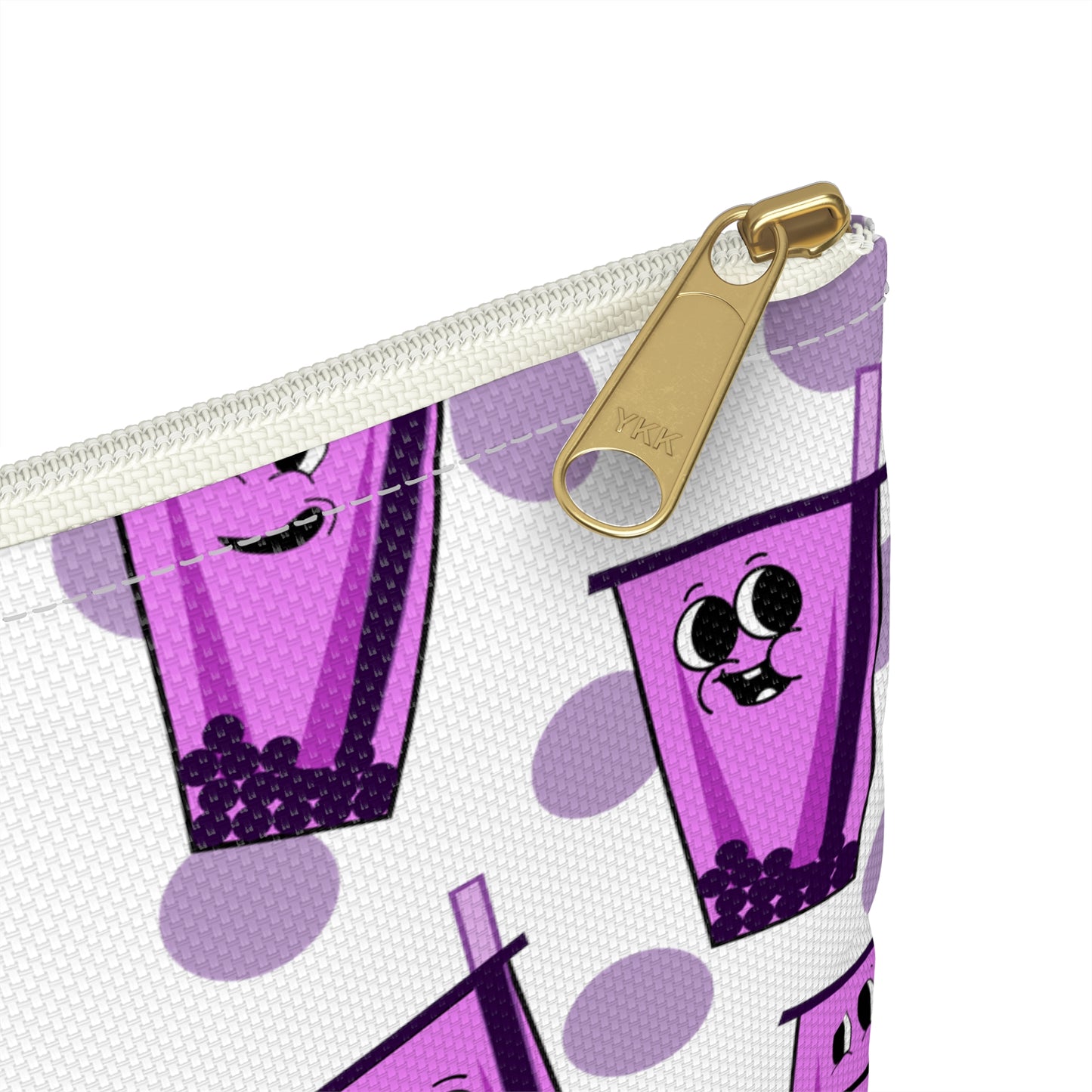 Ube Bubble Tea Accessory Pouch