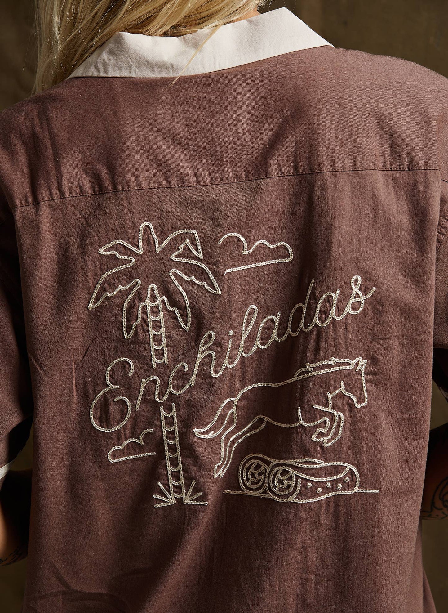 Enchiladas Casual Button Down Shirt UNISEX