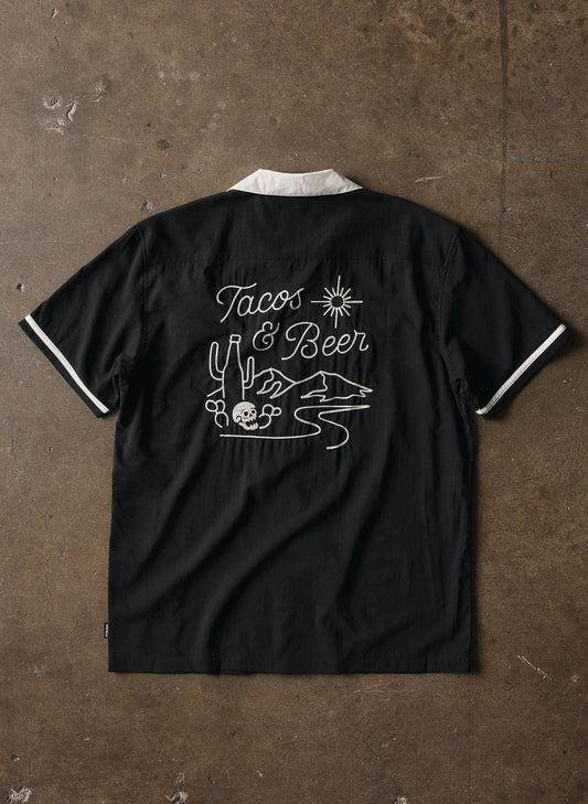 Tacos & Beer Casual Button Down Shirt UNISEX