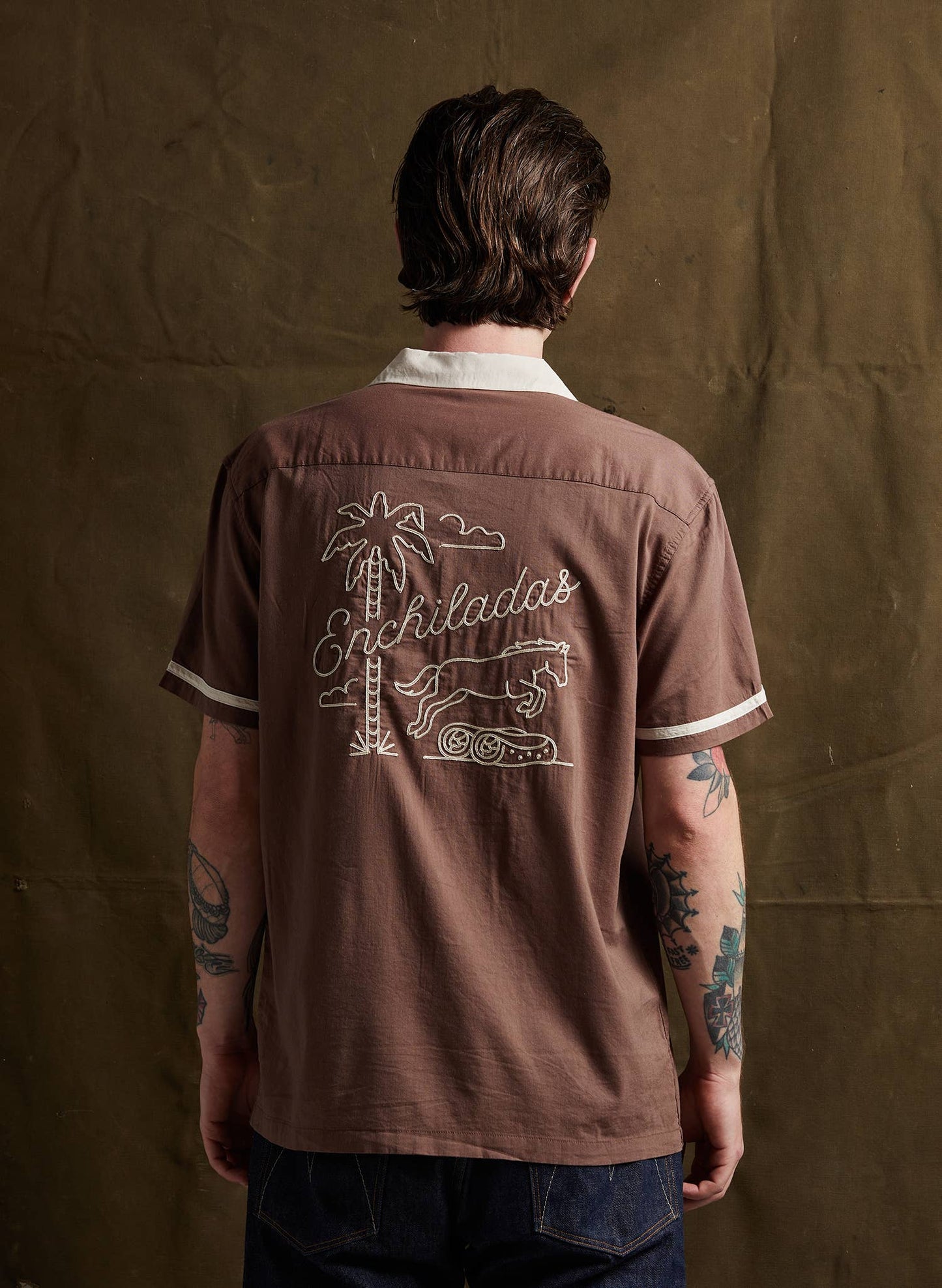 Enchiladas Casual Button Down Shirt UNISEX