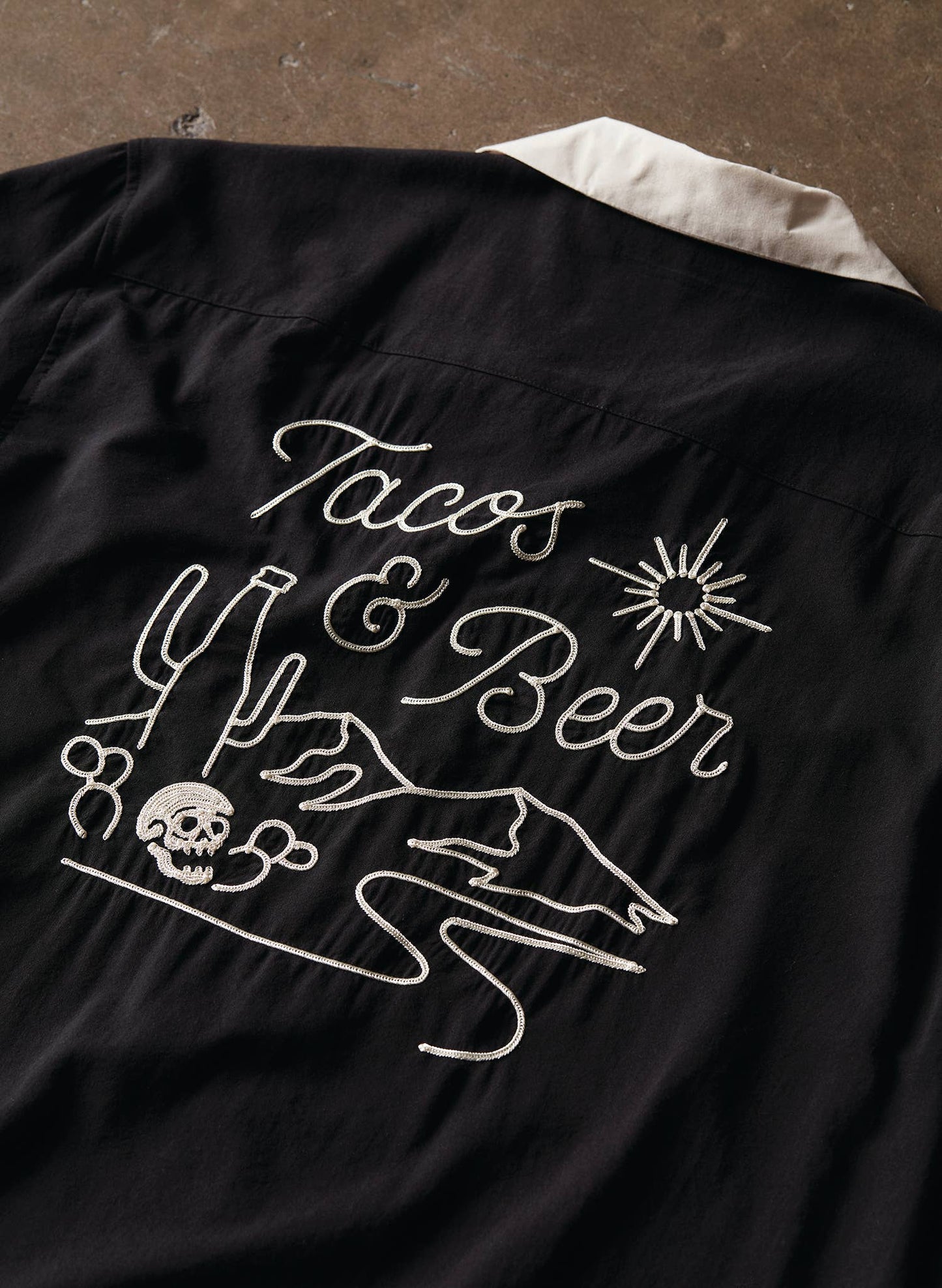 Tacos & Beer Casual Button Down Shirt UNISEX