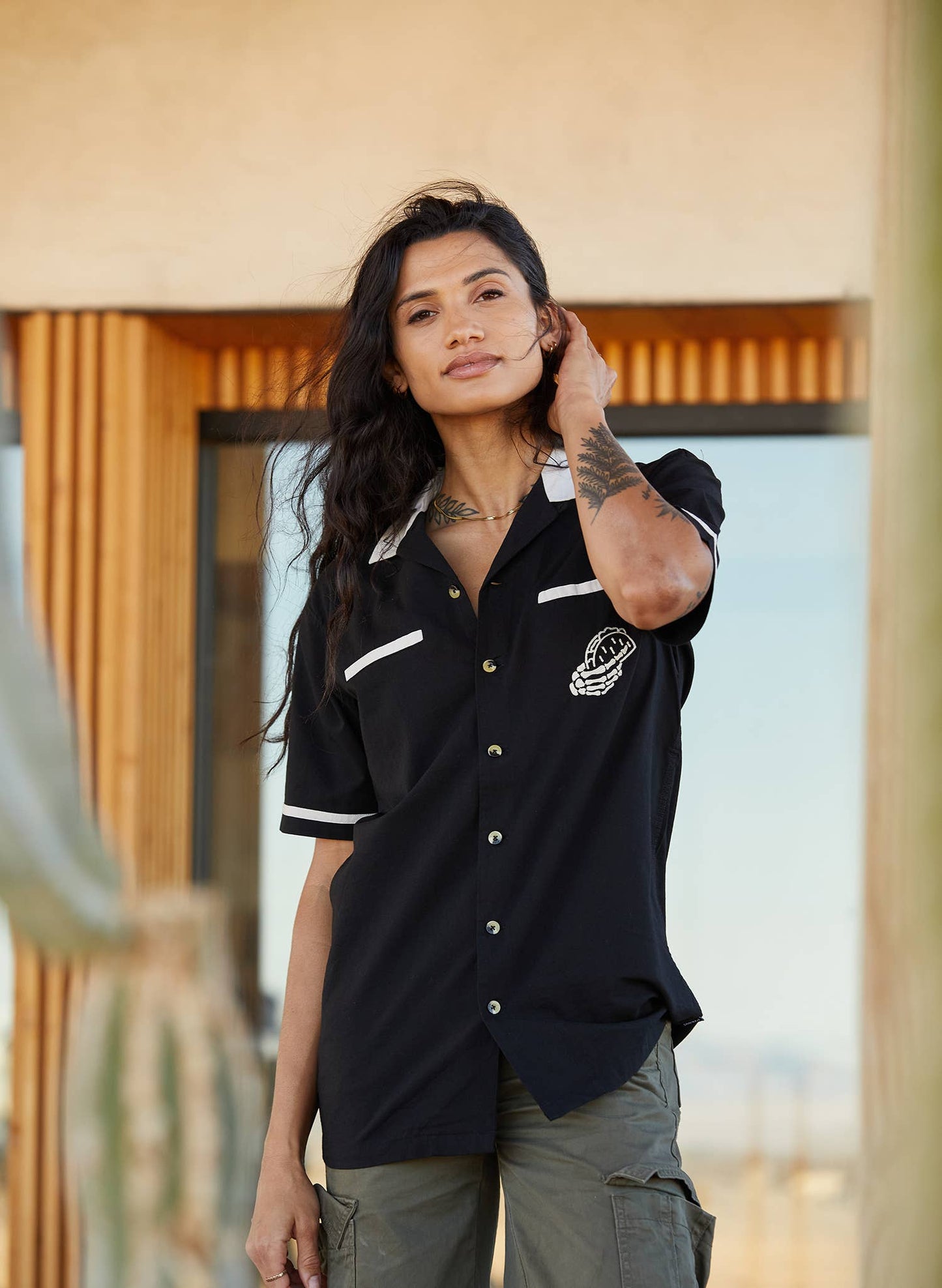 Tacos & Beer Casual Button Down Shirt UNISEX
