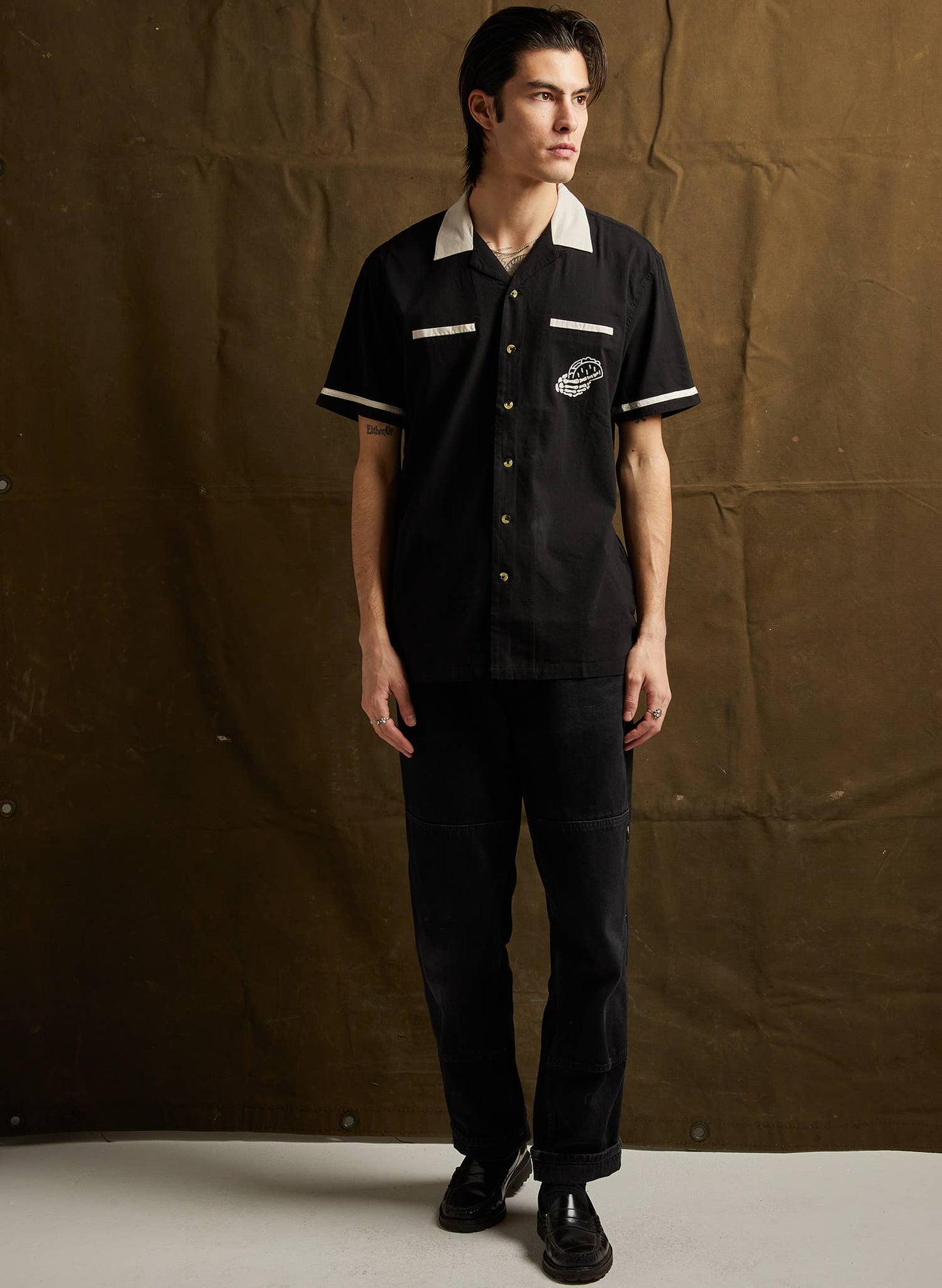 Tacos & Beer Casual Button Down Shirt UNISEX