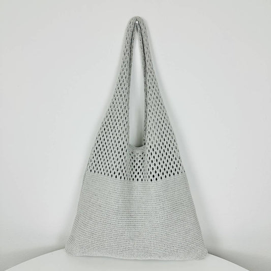 VINTAGE KNIT TOTE BAG