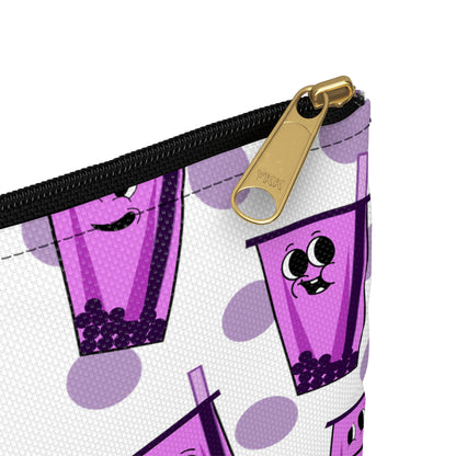Ube Bubble Tea Accessory Pouch