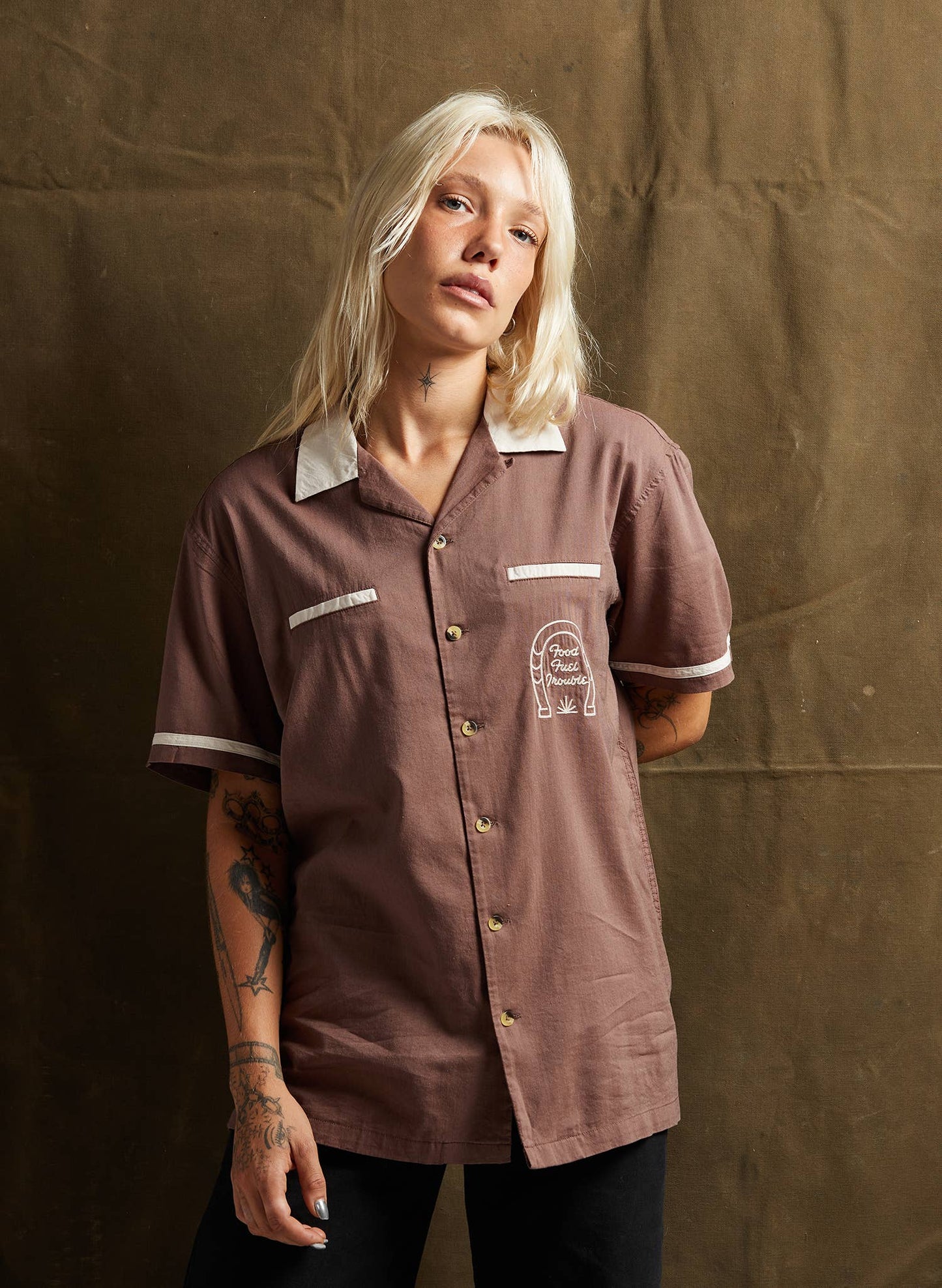 Enchiladas Casual Button Down Shirt UNISEX