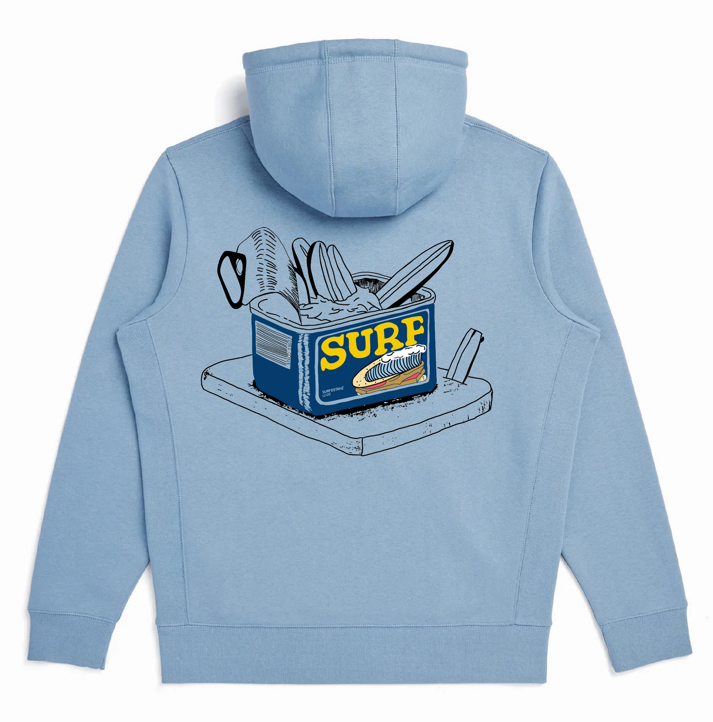 "SPAM" SURF Heavyweight Organic Cotton Hoodie