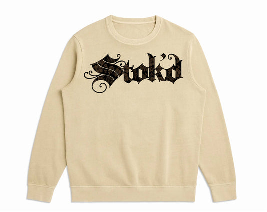 Stok'd French Terry Crewneck Sweatshirt