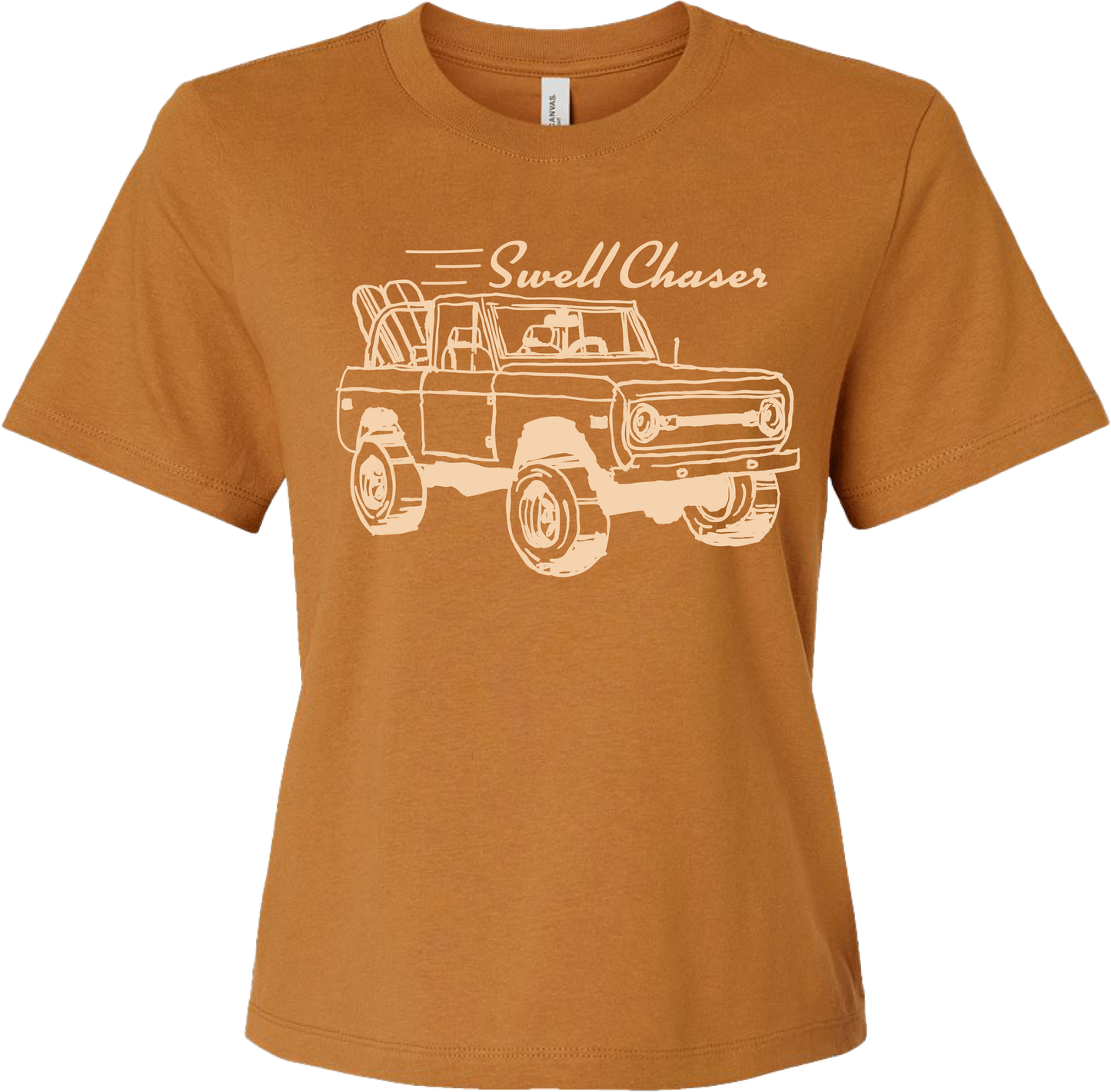 Women's Heavyweight Boxy Swell Chaser Tee