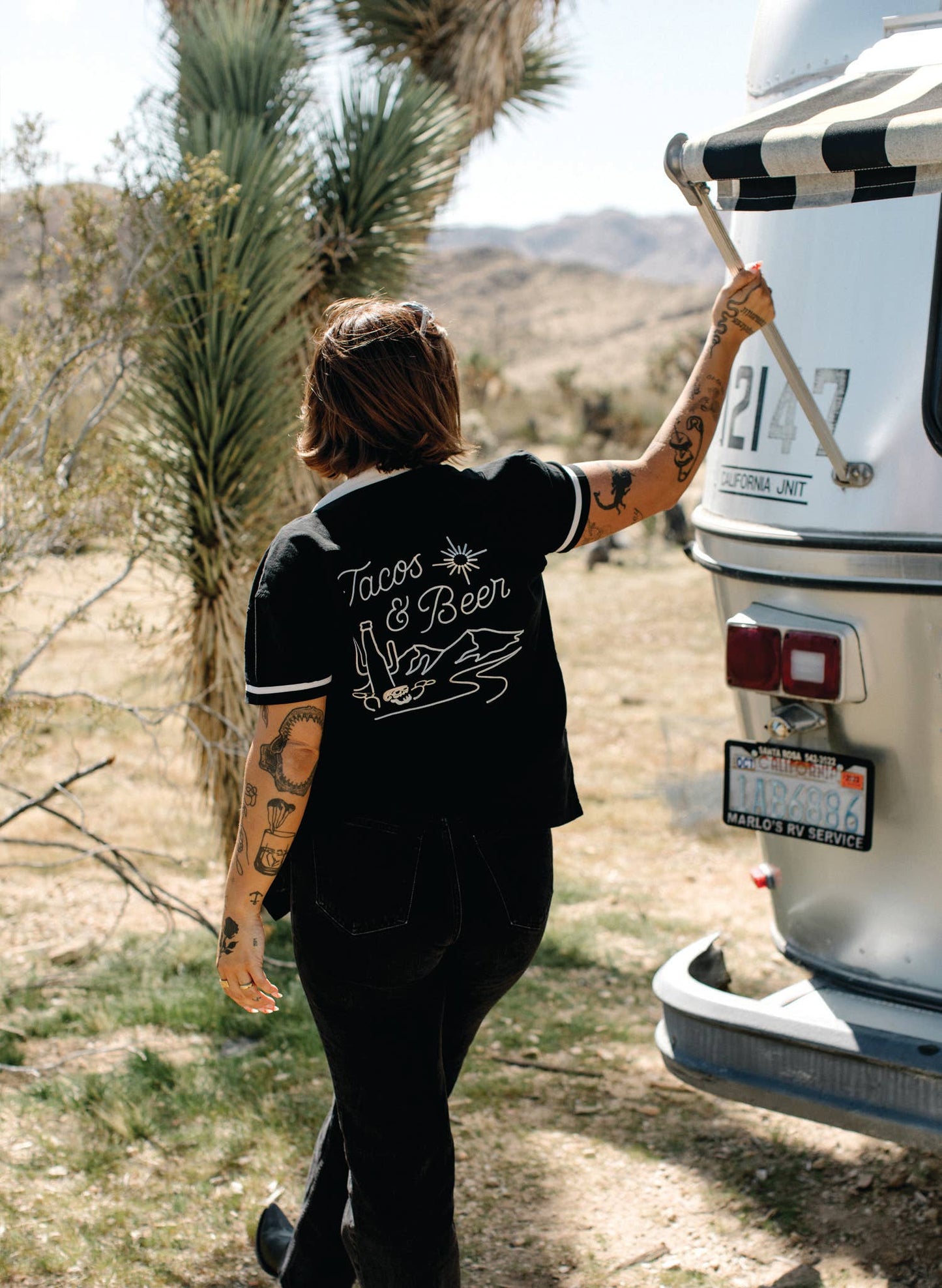 Tacos & Beer Casual Button Down Shirt UNISEX