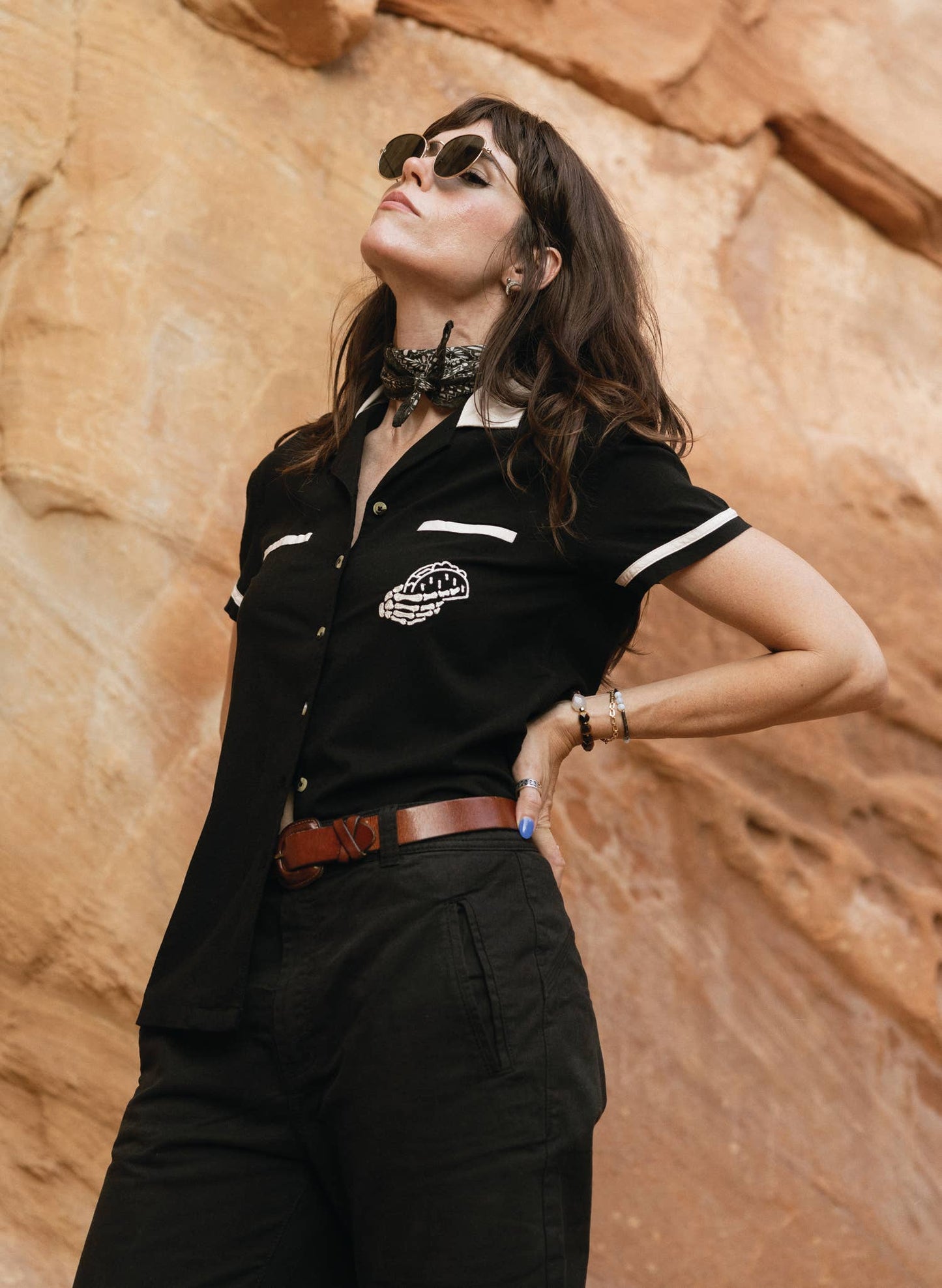 Tacos & Beer Casual Button Down Shirt UNISEX
