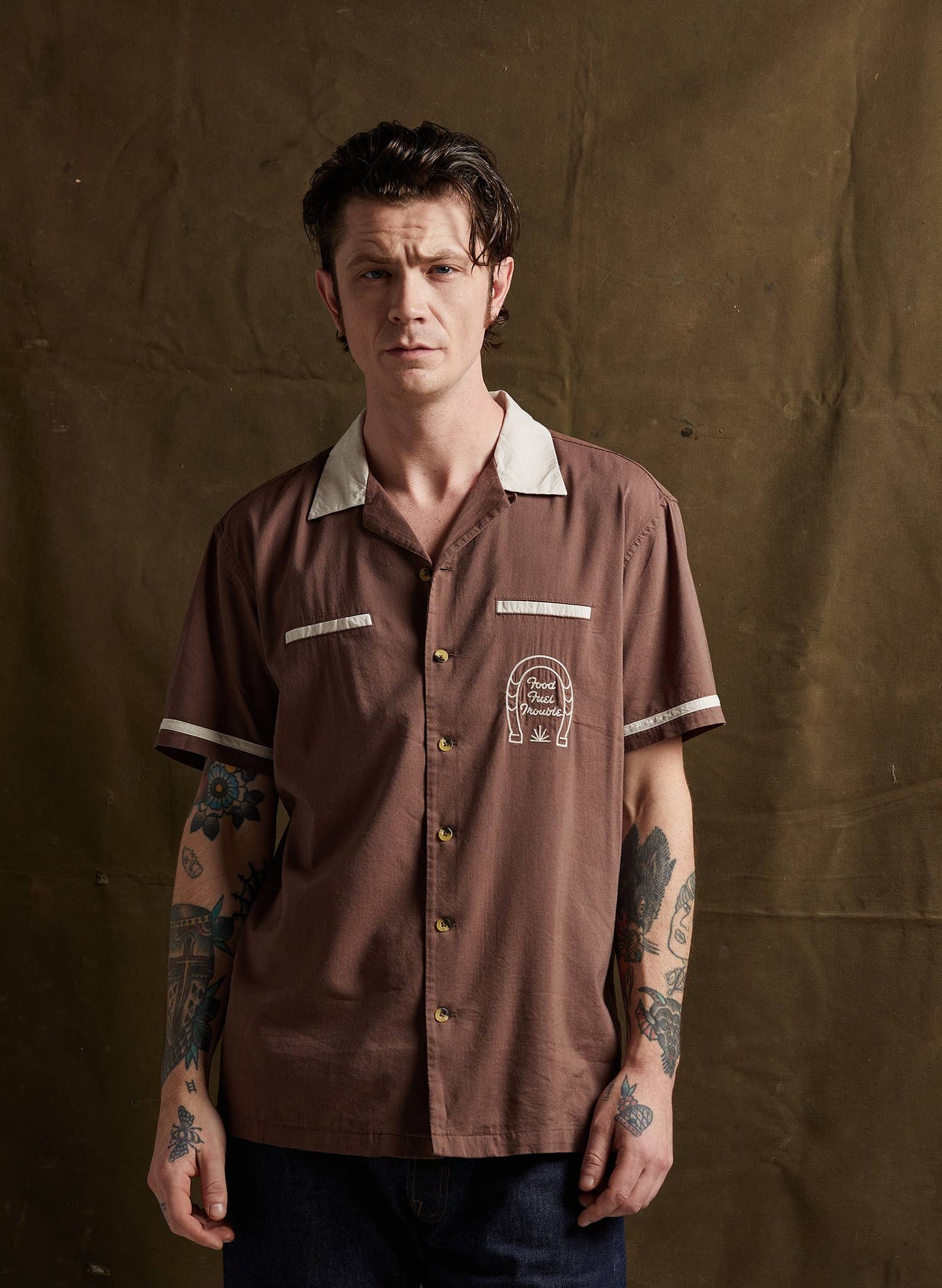 Enchiladas Casual Button Down Shirt UNISEX