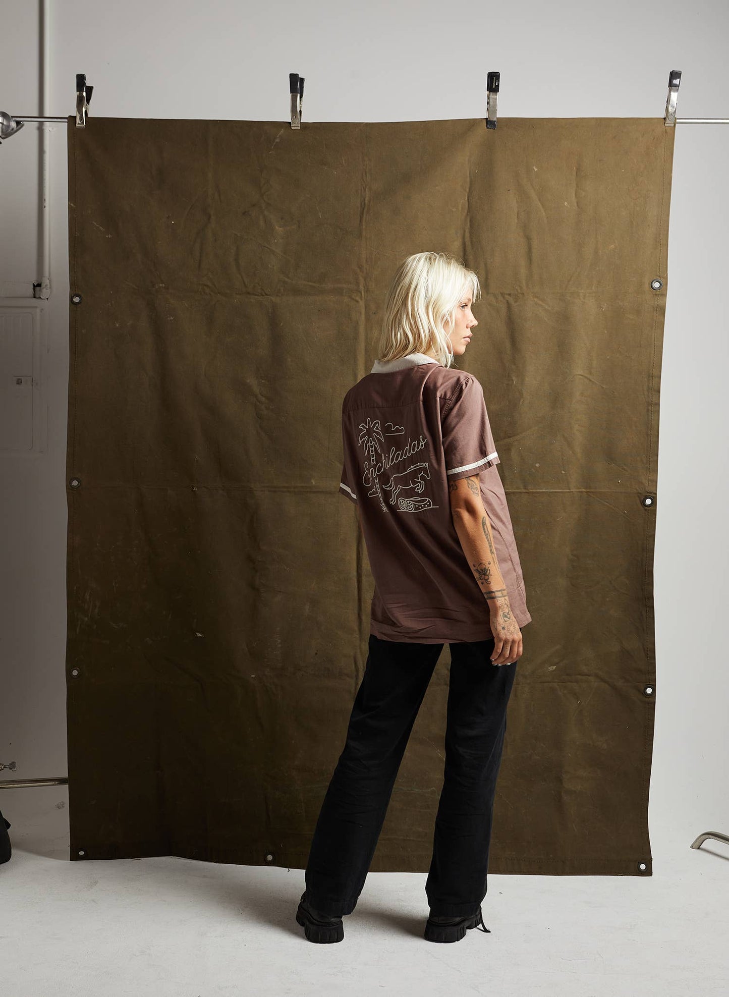 Enchiladas Casual Button Down Shirt UNISEX