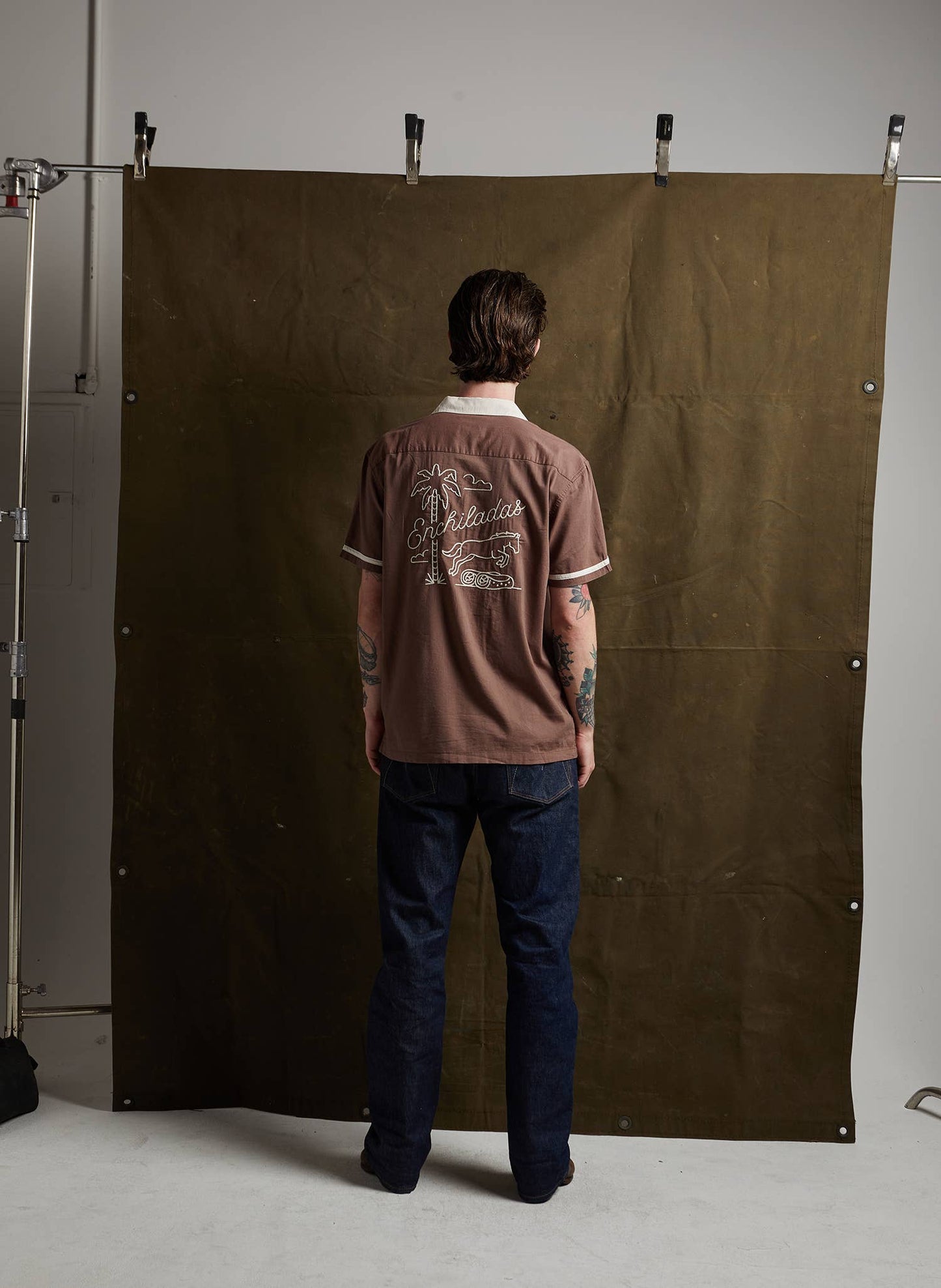 Enchiladas Casual Button Down Shirt UNISEX