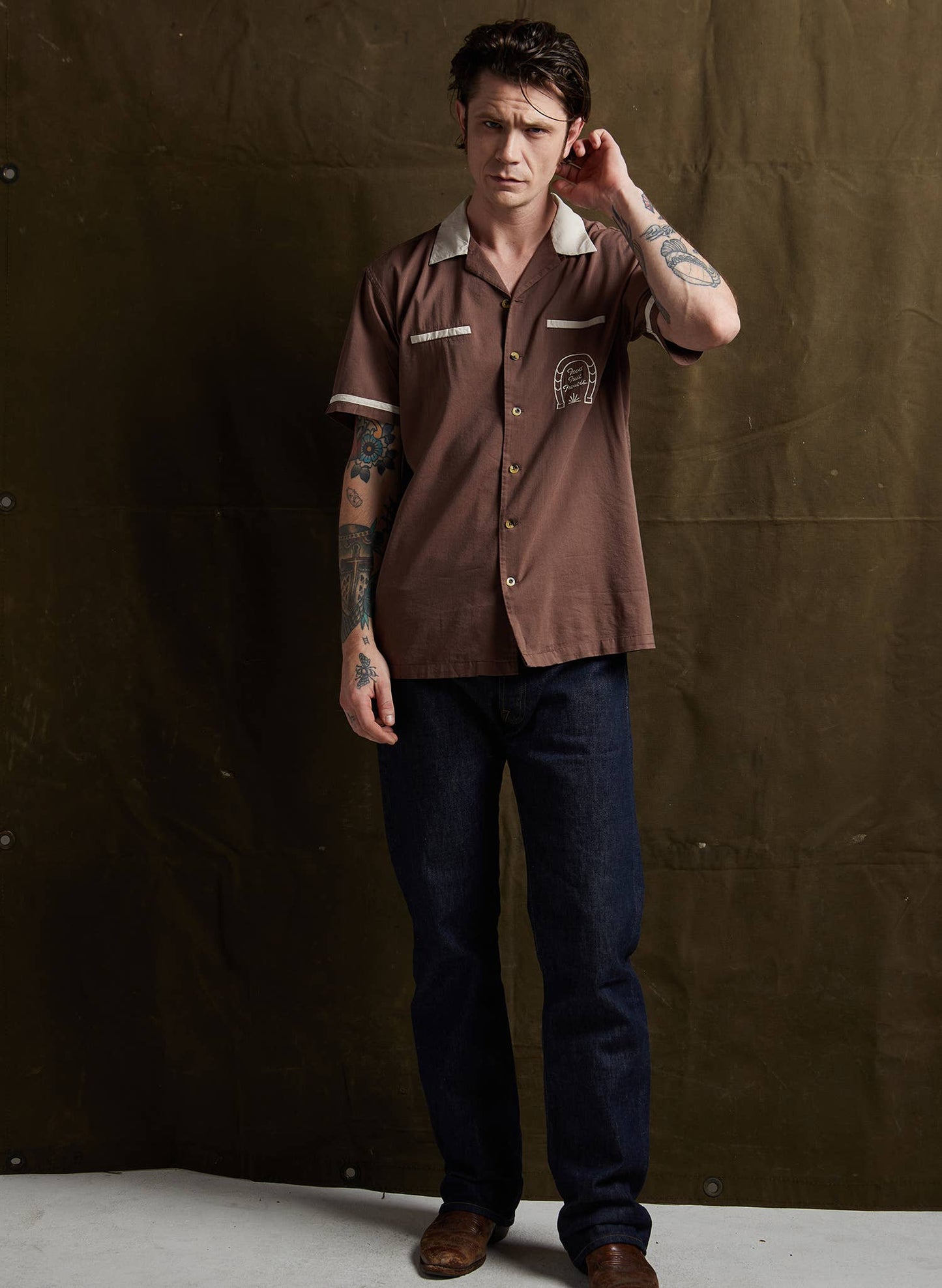 Enchiladas Casual Button Down Shirt UNISEX